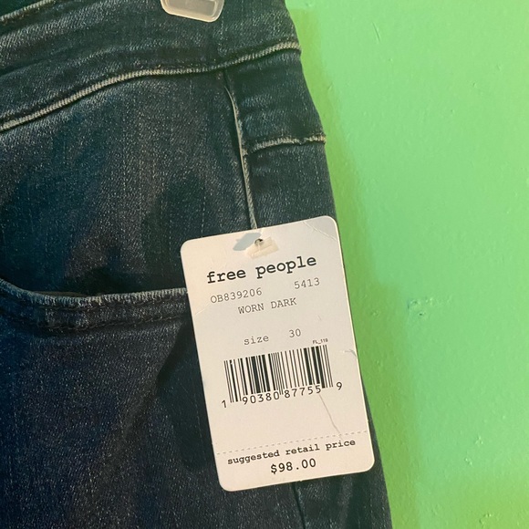 Free People-CRVY Super High-Rise Lace-Up Flare(30) - Picture 7 of 12